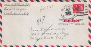 United States Fleet Post Office 8c Airliner Over Capitol 1963 U.S. Navy, 1700...