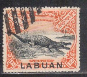 Labuan Scott # 85, used