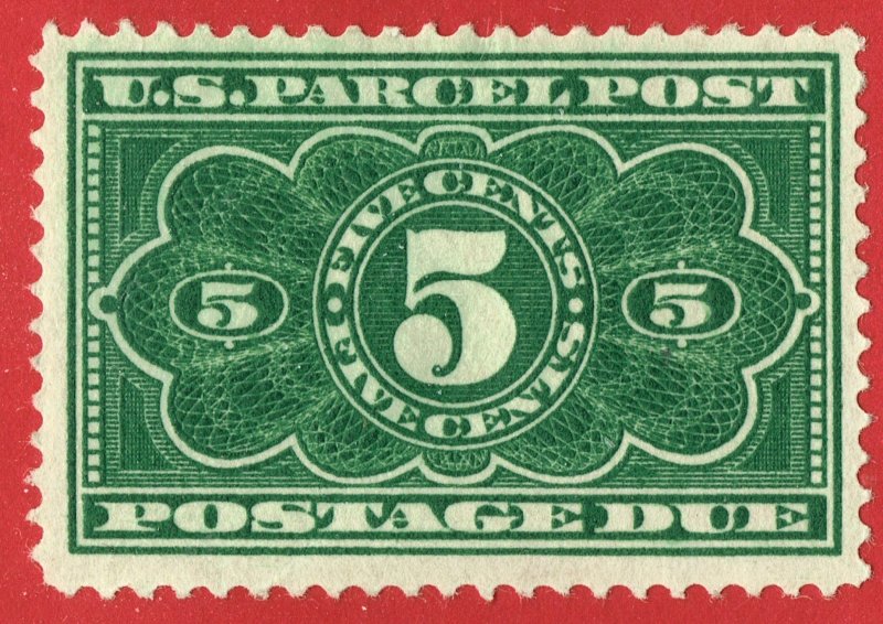 [0866] 1913 Scott#JQ3 MNG 5¢ green cv:$9 PARCEL POSTAGE DUE