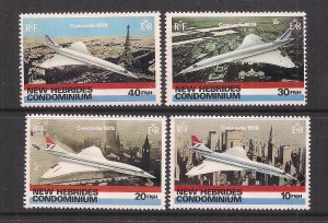 NEW HEBRIDES - BRITISH SC# 254-7   FVF/MNH   1978