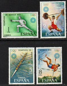 Spain Sc #1725-1728 MNH