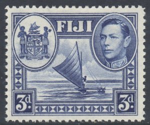 Fiji Scott 122 - SG257, 1938 George VI 3d MH*