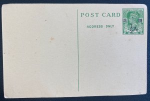 Mint Burma Postal Stationery Postcard Green