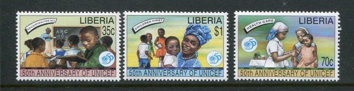 Liberia #1217-9 MNH