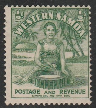 Samoa #166 MNH Hinged Single Stamp