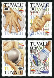 Tuvalu 1992 MNH Stamps Scott 612-615 Sport Olympic Games