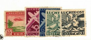 Netherlands Antilles #C4-5, C19, C33A, C34 used
