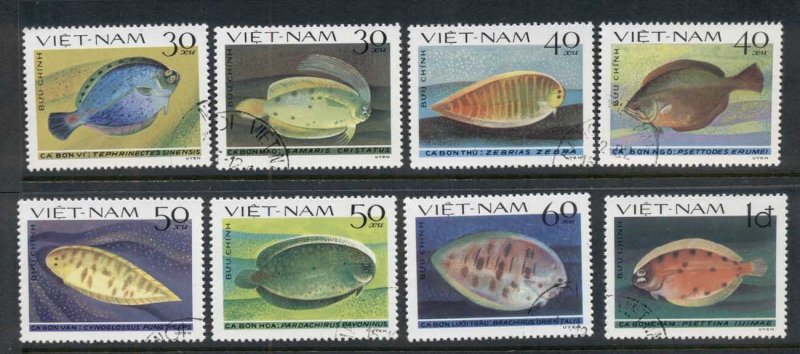 Vietnam 1982 Marine Life, Flatfish CTO
