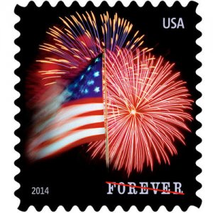 2014 49c The Star-Spangled Banner Fireworks Booklet Single Scott 4855 Mint VF NH