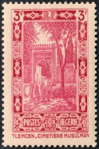 Algeria #104  MNH - 3fr mag Sidi Bon Medine Cemetery  (1936)