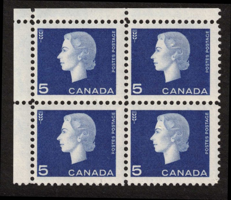 Canada - 1962 QEII - SC401, 404, 405 Mint Blocks NH