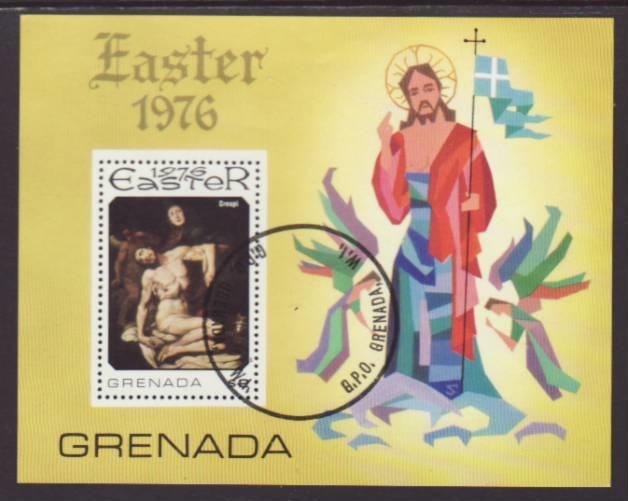 Grenada Easter 715 Souvenir Sheet CTO VF