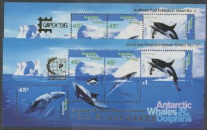 Australian Antarctic Territory #L97b/L97c