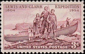 # 1063 MINT NEVER HINGED ( MNH ) LEWIS AND CLARK EXPEDITION XF+