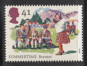 Great Britain 1994 MNH Scott #1576 41p Scottish Highland Games