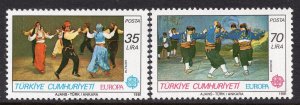 EUROPA CEPT 1981 - Turkey - Folklore - MNH Set