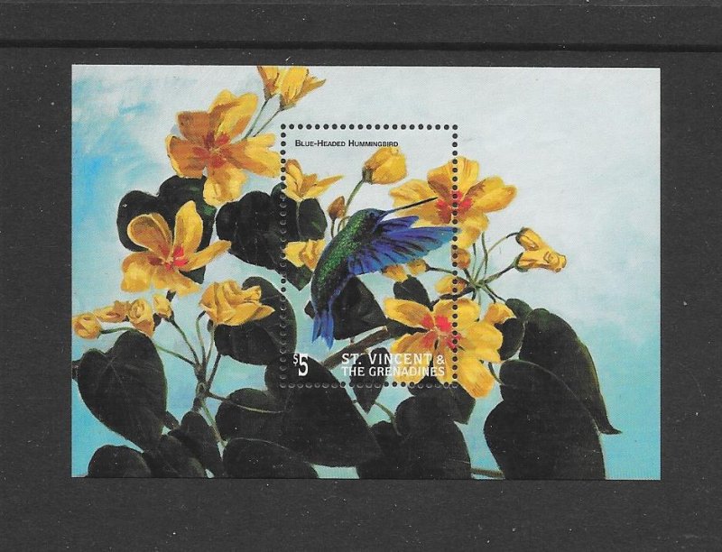 BIRDS - ST VINCENT #2618  HUMMINGBIRD  MNH