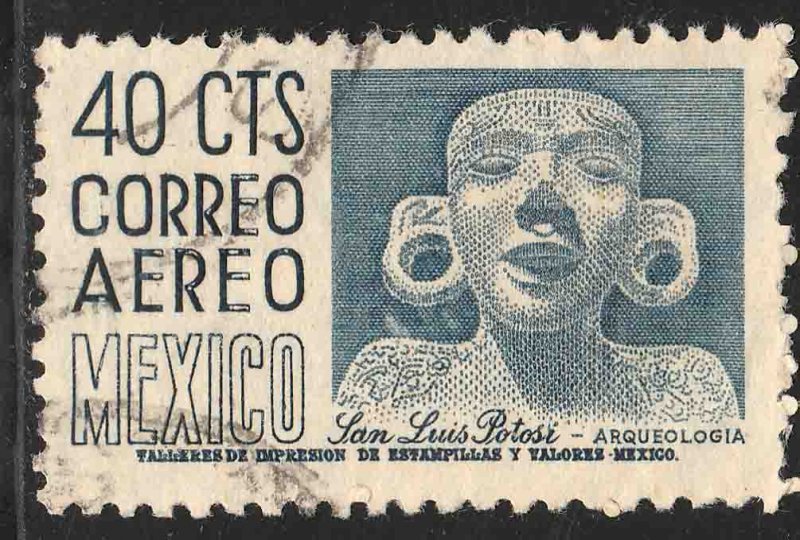 MEXICO C192, 40c 1950 Definitive FIRST PRINTING, wmk 279 Used. F-VF. (781)