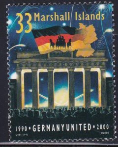US 753 Trust Territories Marshall Islands NH VF Germany Anniversary