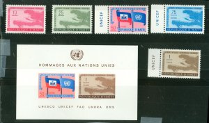 Haiti #440-441/C133  Souvenir Sheet