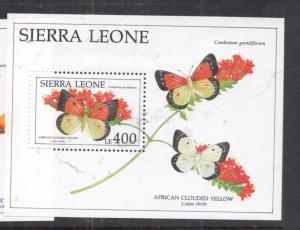 Sierra Leone Butterfly SC 1408 MNH (4djp)