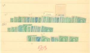 U.S. #SET/MIXED CONDITION 