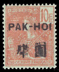 MOMEN: FRENCH PAKHOI SC #33 1906 MINT OG H $150 LOT #65512