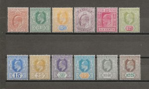 CEYLON 1903/05 SG 265/76 MINT Cat £200