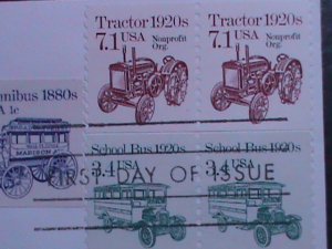 ​UNITED STATES 1987 SC# 2127 TRACTOR 1920S FDC-MNH VF WE SHIP TO WORLDWIDE.