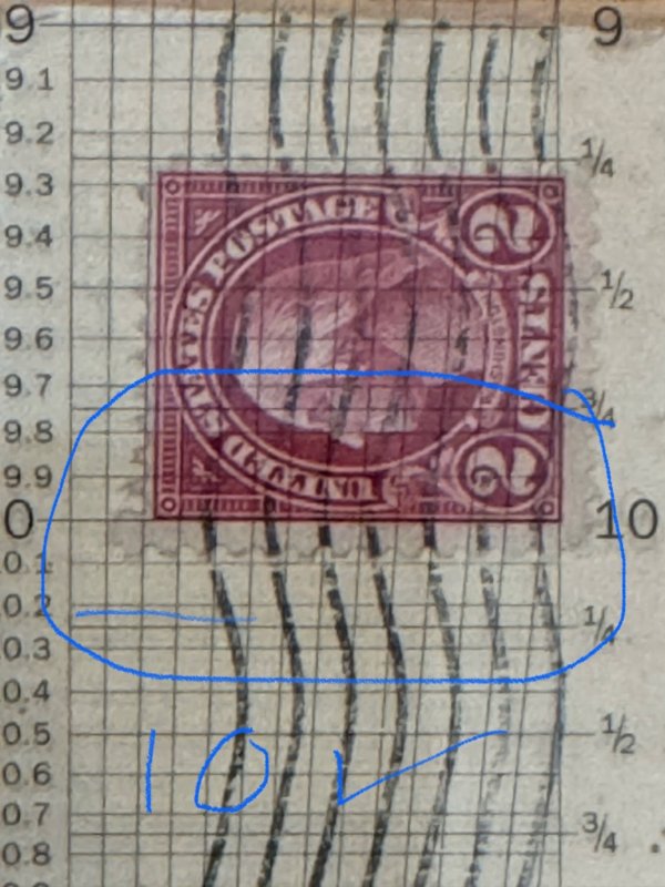 US Scott 579 on cover