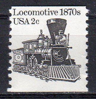 United States 1897A - Mint-NH - Locomotive (Coil) (Dry gum)