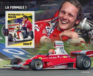 NIGER - 2022 - Formula 1 - Perf Souv Sheet - Mint Never Hinged