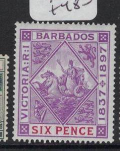 Barbados SG 121 MOG (8drj) 