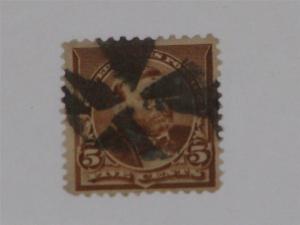 US  Scott#  223, Fancy Cancel 