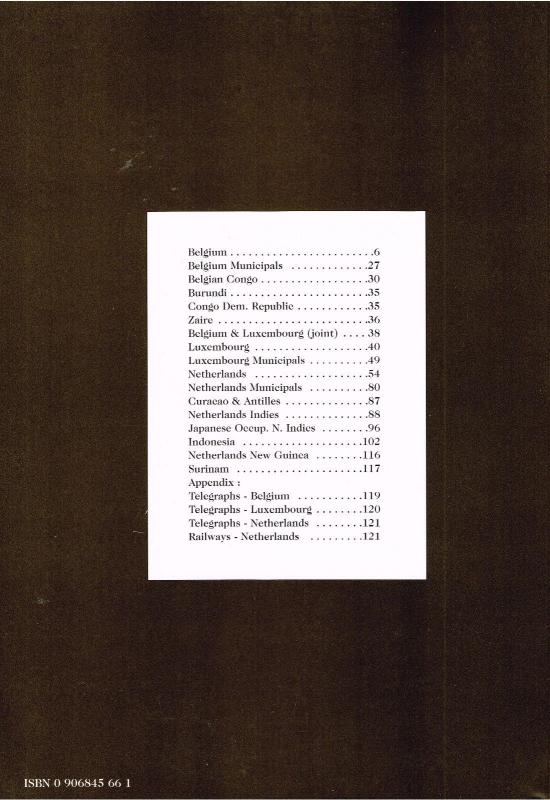 Benelux Revenues - J. Barefoot Ltd. 2007