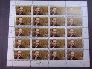 U.S.# 3221-MINT/NH--PANE OF 20---LITERARY ARTS/STEPHEN VINCENT BENET----1998