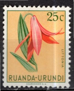 Ruanda Urundi 1953; Sc. # 117; MH Single Stamp