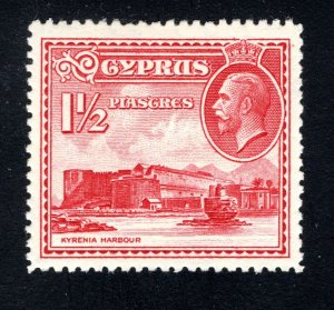 Cyprus, SC# 129,   VF, Unused,  Original Gum, CV $4.00 .......1580142
