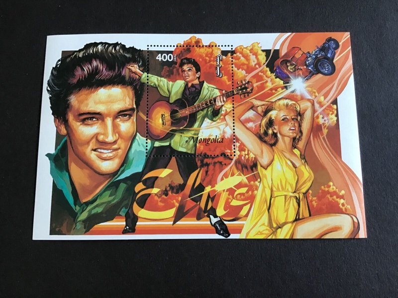 Elvis Presley Mongolia Mint Never Hinged Stamp Sheet R38315