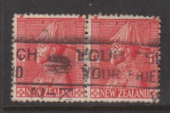 New Zealand Sc#184 Used Pair