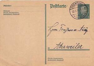 Germany, Government Postal Card