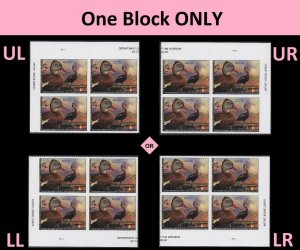 US RW87 Black-bellied Whistling-Ducks $25 plate block MNH 2020-2021