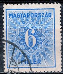 Hungary: 1934; Sc. # J132, O/Used Single Stamp