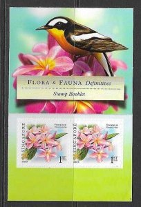 SINGAPORE SGSB58 2007 FLORA & FAUNA   BOOKLET MNH