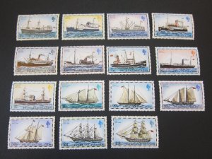 Falkland Islands 1978 Sc 260-74 set MNH