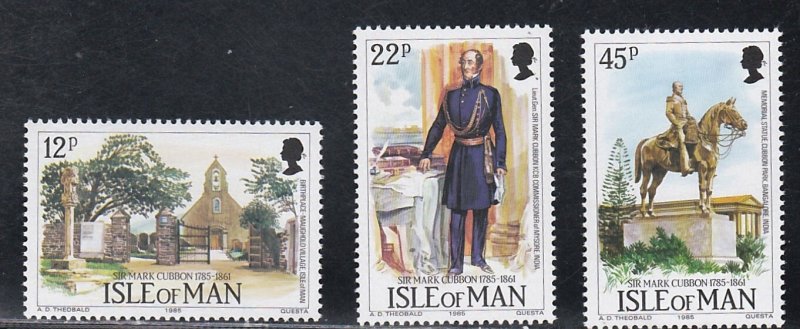 Isle of Man # 291-293, Pictorial Scenic Issues,  Mint NH, 1/2 Cat.