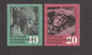 GERMANY - DDR SC# 412-13 VF MNH 1958