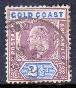 Gold Coast - Scott #41 - Used - Perf soiling at right - SCV $11.00