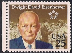 #2513 25 cent Dwight Eisenhower Stamp mint OG NH VF