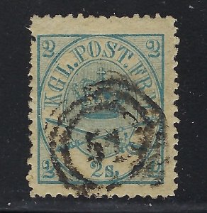 Denmark Scott 11 Used - Reprint?